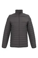 Jachetă bărbați iDeal Basic Padded personalizată, gri