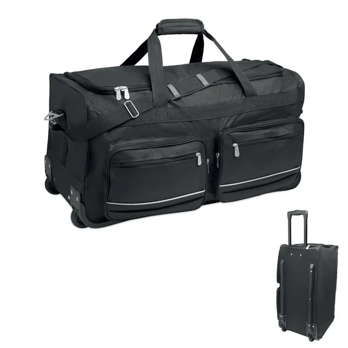 Trolley duffle 600D RPET personalizat