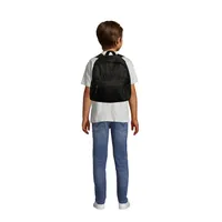 Rucsac copii Sol's Rider Rucksack personalizat, black