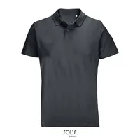 Tricou polo unisex Sol's Pulse personalizat, gri șobolan
