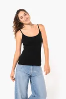 Tricou damă Kariban Strappy Tank Top personalizat, pe model