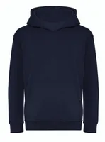 Hanorac copii Just Hoods Organic personalizat, albastru