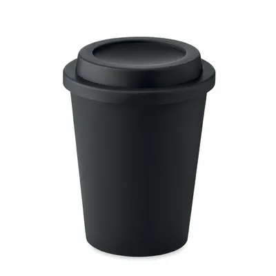 Pahar cu perete dublu PP 300ml personalizat