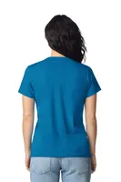 Tricou damă Gildan Softstyle™ personalizat, pe model
