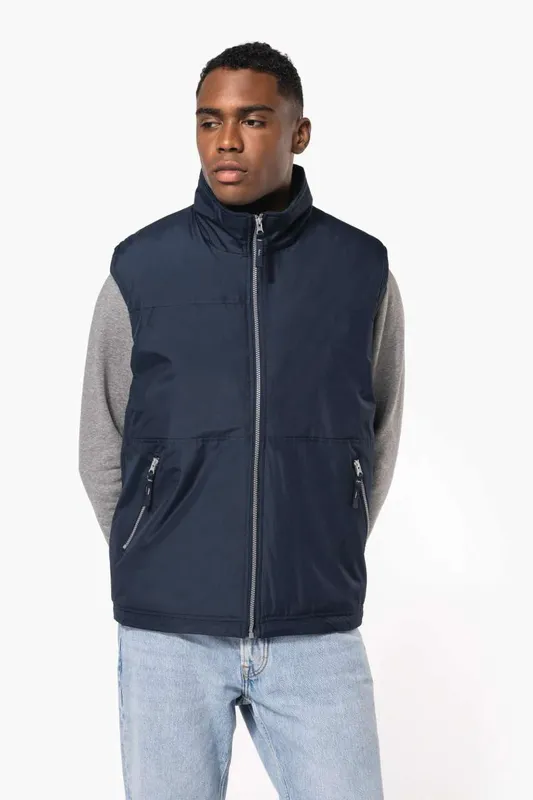Vestă bărbați Kariban Messenger Bodywarmer personalizată, pe model