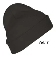 Căciulă SOL'S Pittsburgh Solid-colour Beanie With Cuffed Design personalizată, gri