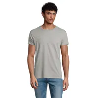 PIONEER MEN tricou 175g personalizat, gri melange
