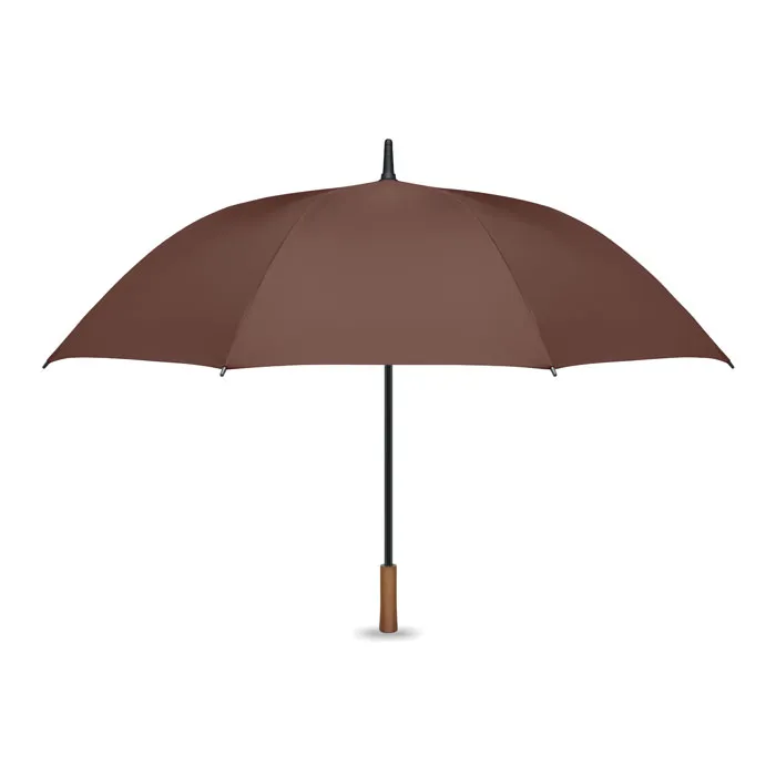 Umbrelă auto 27" mâner lemn