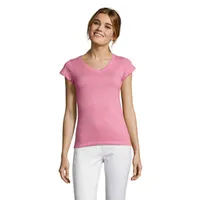 MOON FEMEI T-SHIRT 150g personalizat, orchid pink