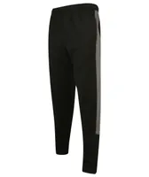 Pantaloni unisex Finden + Hales Adult S Knitted Tracksuit Pants personalizați, negru