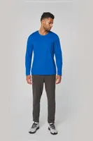 Tricou cu mânecă lungă bărbați Proact Sports personalizat, pe model
