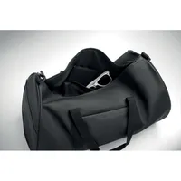 Geantă Duffle 600D RPET personalizată, vedere lateral