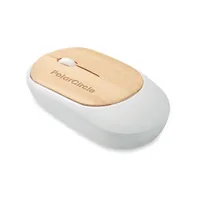 Mouse fără fir din bambus personalizat, vedere zona de personalizare