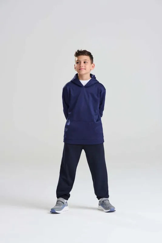 Hanorac copii Just Hoods Sports Polyester personalizat, pe model