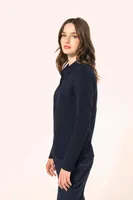 Tricou polo damă Kariban Premium Supima® personalizat, pe model