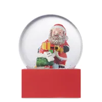 Ornament fulgi zăpadă sticlă personalizat, vedere spate