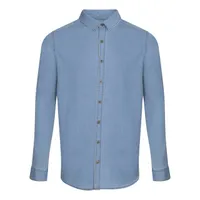 Cămașă bărbați So Denim Jack Denim personalizată, albastru
