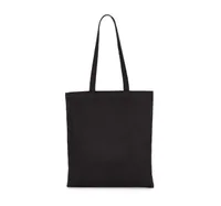 Sacoșă Kimood Classic Shopper IN Organic Cotton personalizată, negru, în context