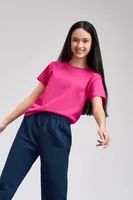 Tricou copii Gildan Heavy Cotton™ personalizat, pe model