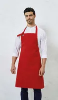 Șorț Premier Calibre Heavy Cotton Canvas Bib personalizat, pe model