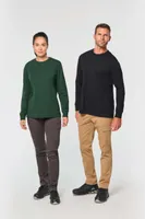 Pantaloni unisex Designed To Work Cotton Stretch Trousers personalizați, pe model