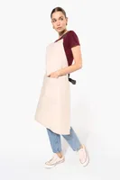 Șorț Kariban Organic Cotton personalizat, pe model