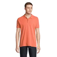 PLANET MEN Polo 170g personalizat, pop orange