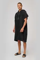 Hanorac unisex Proact Towelling Poncho personalizat, pe model