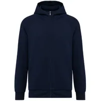 Hanorac bărbați Kariban Premium Zipped personalizat, albastru