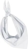 Accesoriu textil K-UP Fiesta Bandana personalizat, alb