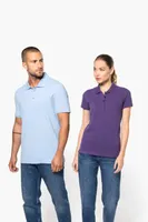 Tricou polo bărbați Kariban Short-sleeved Piqué personalizat, pe model