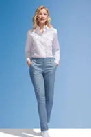 Pantaloni damă SOL'S Jared Satin Stretch Trousers personalizați, pe model