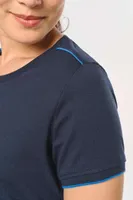 Tricou damă Designed To Work Short-sleeved Daytoday personalizat, pe model