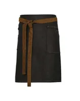 Black/Tan Denim