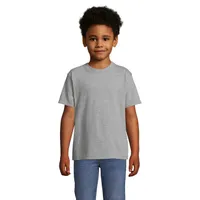 IMPERIAL KIDS T-SHIRT 190g personalizat, gri melange