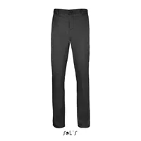 Pantaloni bărbați SOL'S Jared Satin Stretch Trousers personalizați, negru