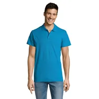 Polo SUMMER II MEN 170g personalizat, aqua