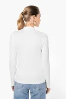 Tricou polo damă Kariban Piqué personalizat, pe model