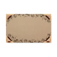 Kit căpșuni în cutie de lemn personalizat, vedere spate