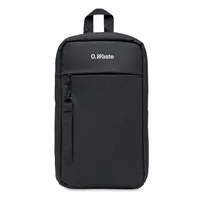 Geantă crossbody din Rpet 600D personalizată, vedere zona de personalizare
