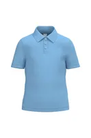 Tricou polo copii iDeal Basic Pique personalizat, albastru