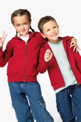 Hanorac copii Native Spirit Eco-friendly Full Zip personalizat