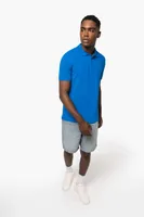Tricou polo bărbați Kariban Short Sleeve Piqué personalizat, pe model