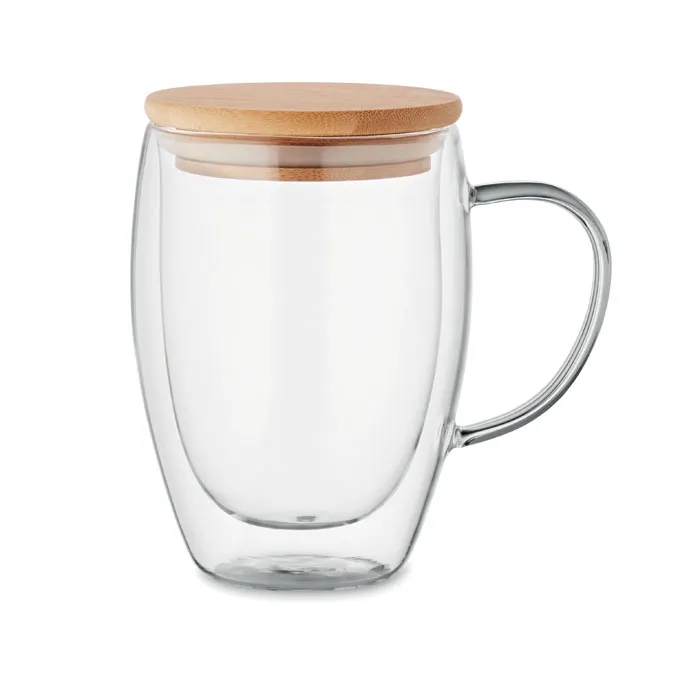 Cană borosilicat 350 ml personalizată