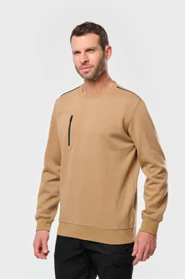 Bluză unisex Designed To Work Daytoday Contrasting Pocket personalizată