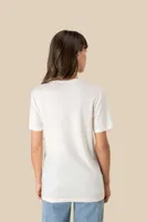 Tricou unisex Spasso Eco-friendly Organic Cotton And Linen personalizat, pe model