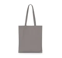 Sacoșă Kimood Classic Shopper IN Organic Cotton personalizată, gri, în context
