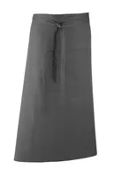 Șorț Premier Colours Collection Bar With Pocket personalizat, gri