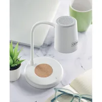 Încărcător wireless + boxă lamp personalizat