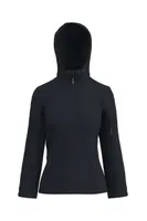 Hanorac damă Legend Classics 3-LAYER Detachable Softshell personalizat, negru